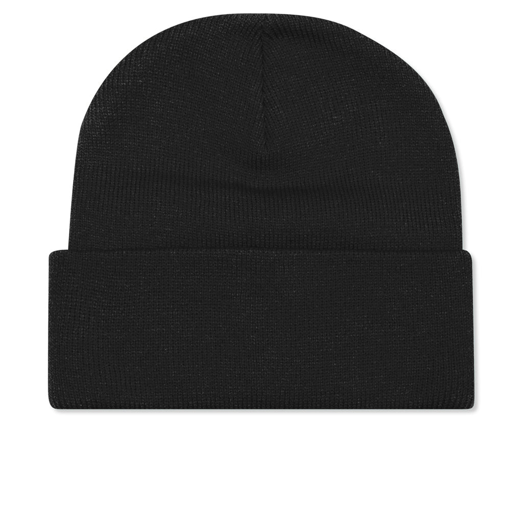 PC Logo Patch Beanie - Black