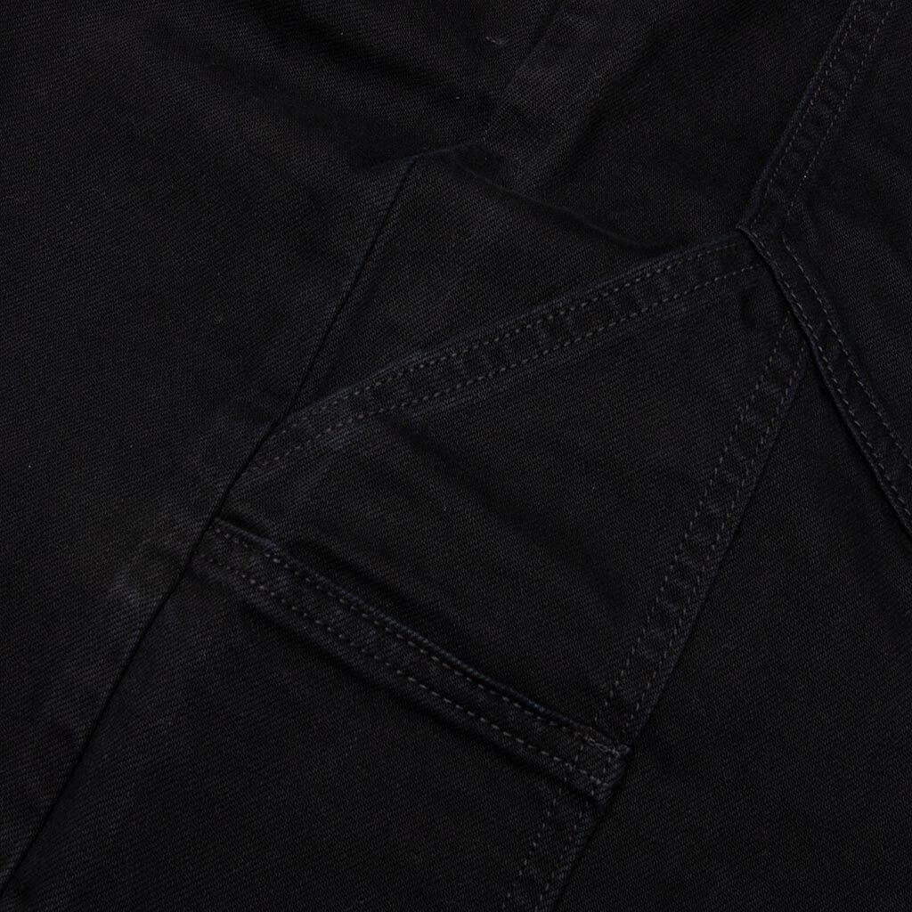Raw Cut 5-Pocket Short - Overdyed Black