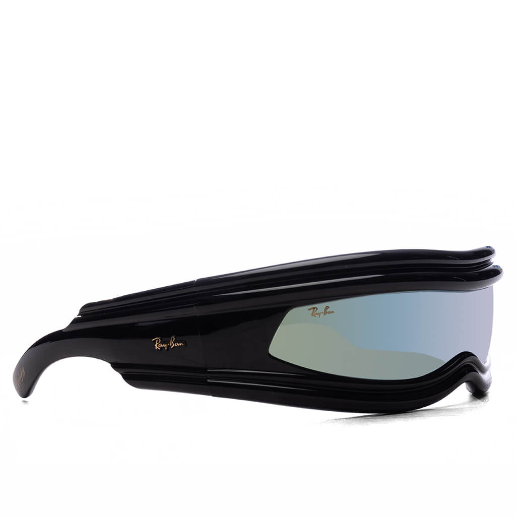 Ultra Wrap 001 - Black/Green Mirror Silver