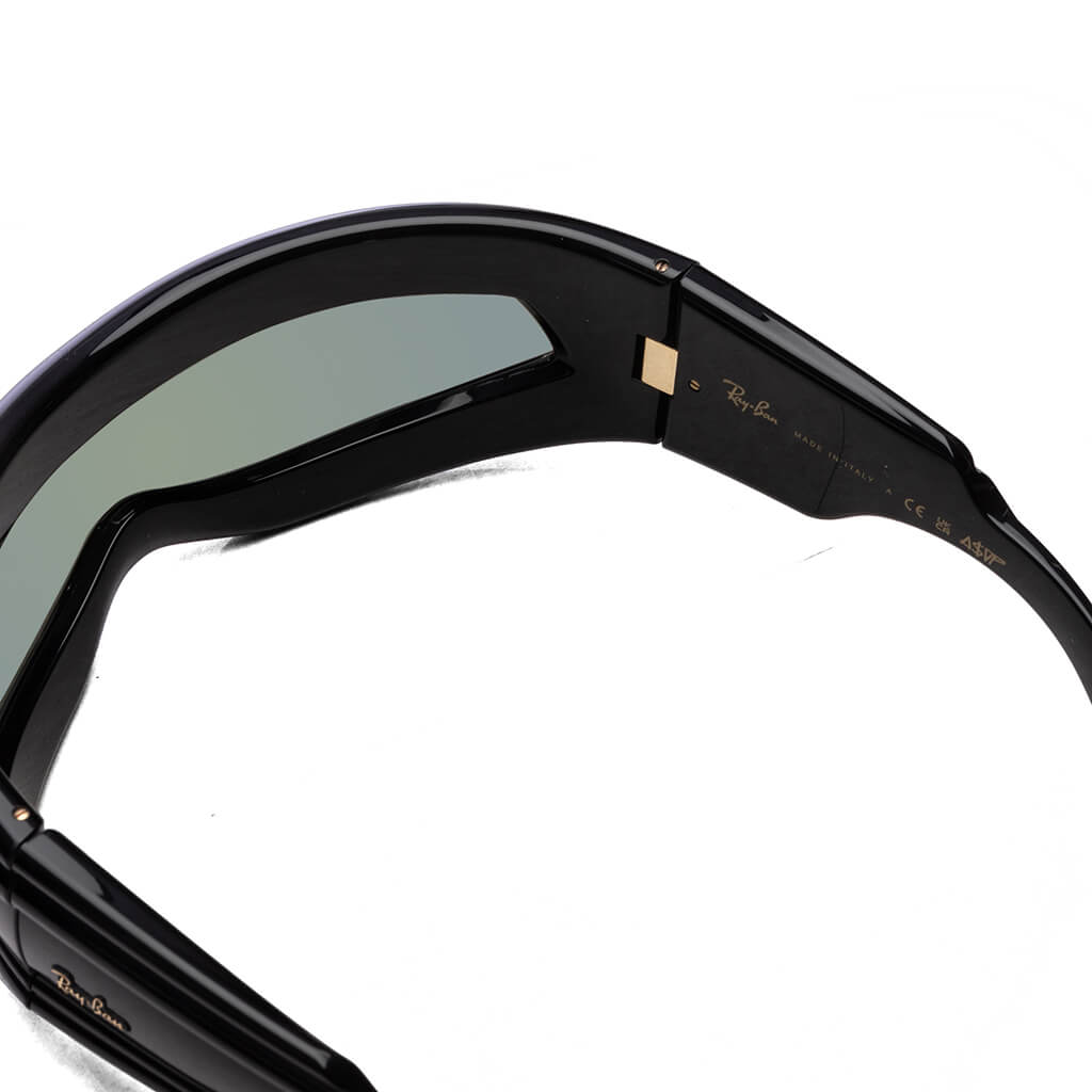 Ultra Wrap 001 - Black/Green Mirror Silver