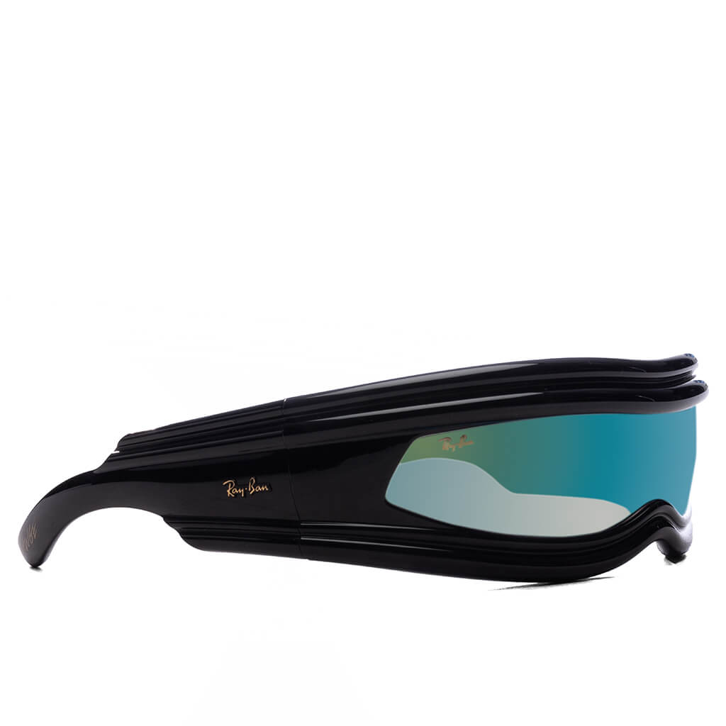 Ultra Wrap 001 - Black/Light Grey Mirror Blue