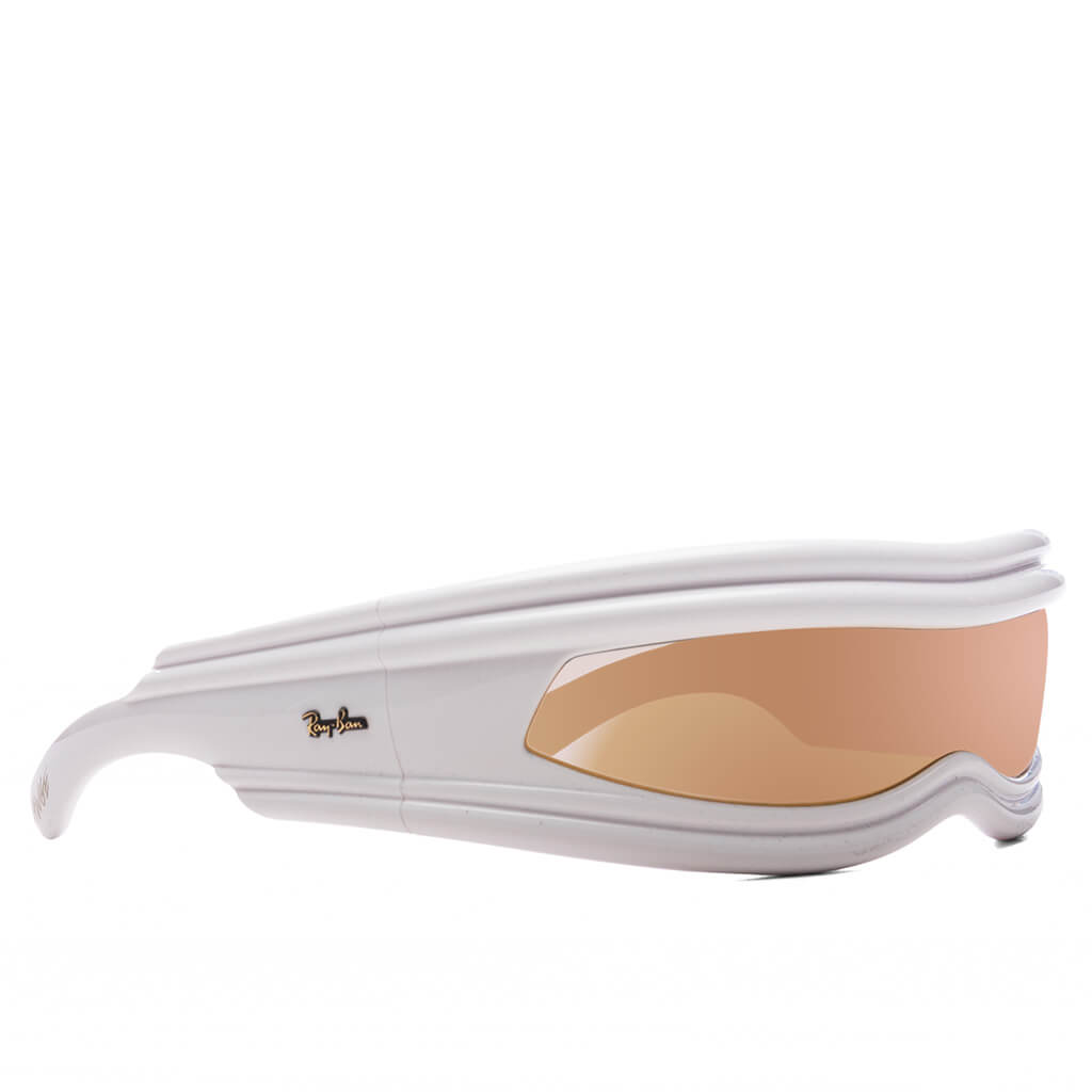 Ultra Wrap 001 - White/Brown Mirror Gold