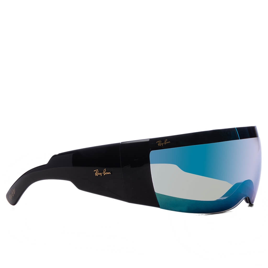Ultra Wrap 002 - Black/Light Grey Mirror Blue