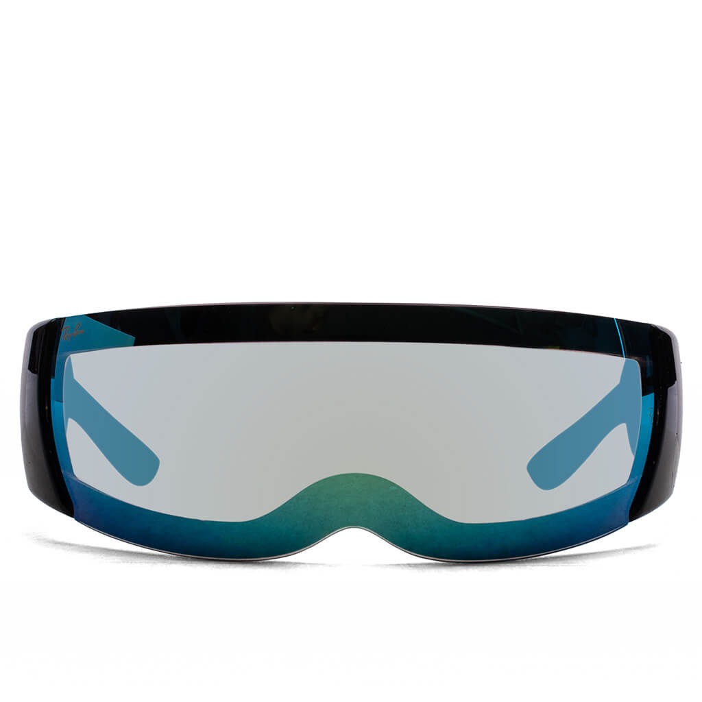 Ultra Wrap 002 - Black/Light Grey Mirror Blue