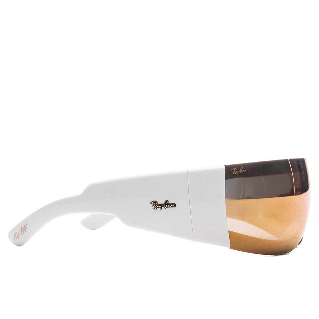 Ultra Wrap 002 - White/Brown Mirror Gold