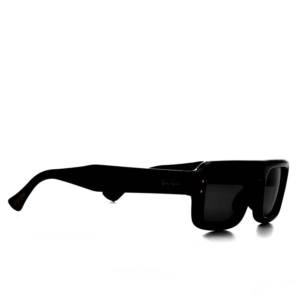 Flacko Puffer - Black Frame/Dark Grey Lens