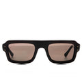 Flacko Puffer - Transparent Brown Frame/Dark Brown Lens