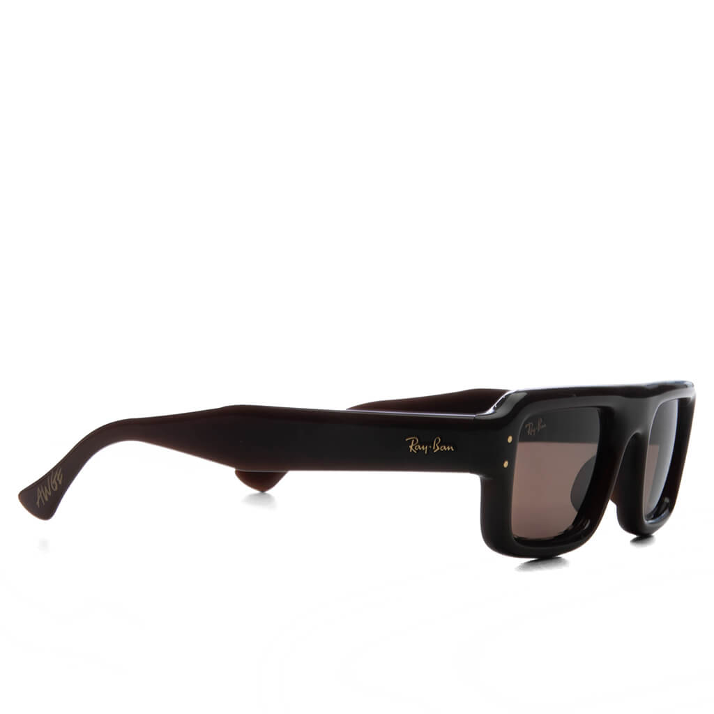 Flacko Puffer - Transparent Brown Frame/Dark Brown Lens
