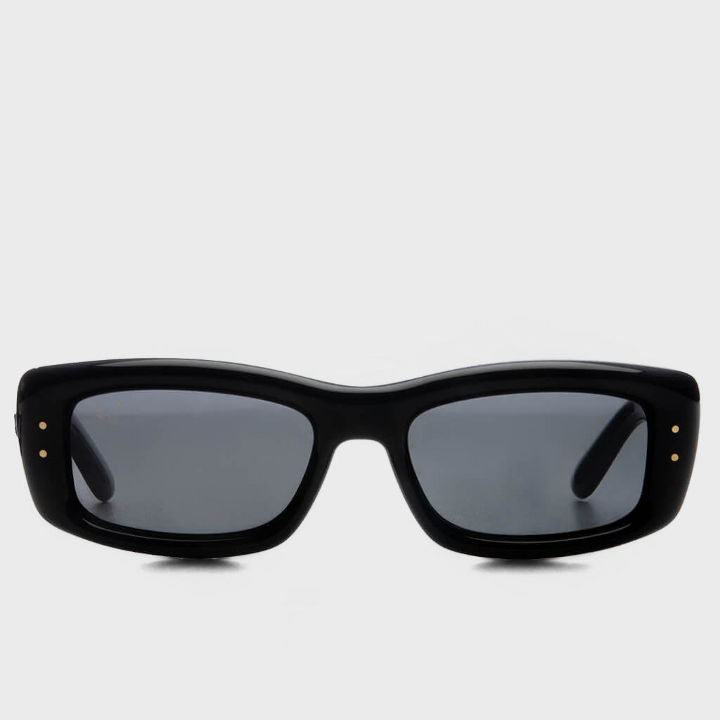 Kiliane Puffer - Black Frame/Dark Grey Lens