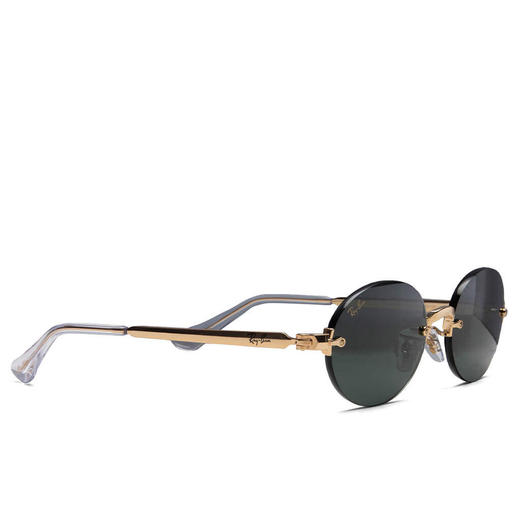 Rimless Oval - Arista/Dark Green