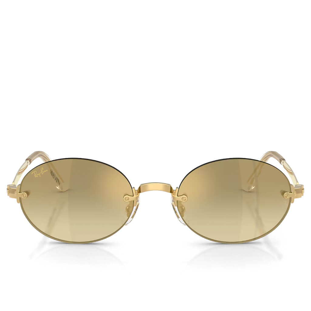 Rimless Oval - Arista/Gradient Brown