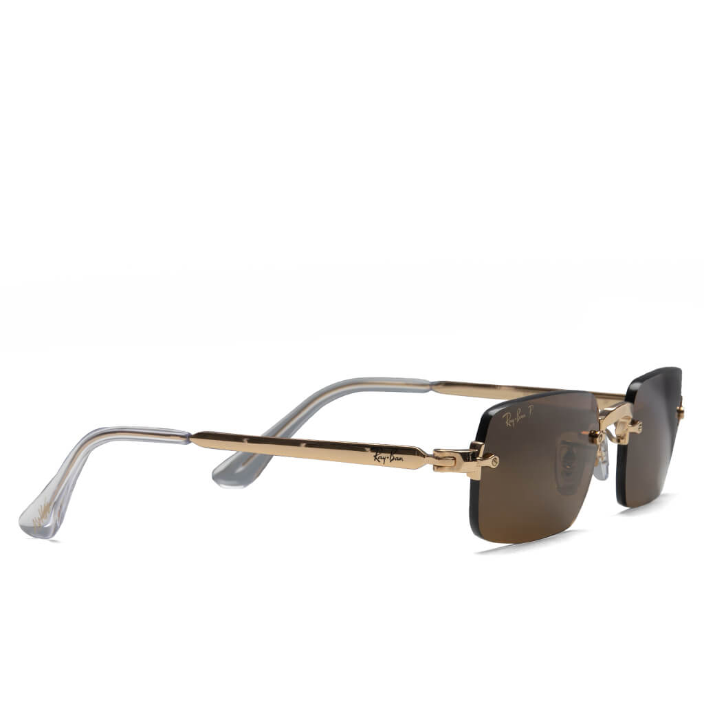 Rimless Pillow - Arista/Dark Brown Polarized
