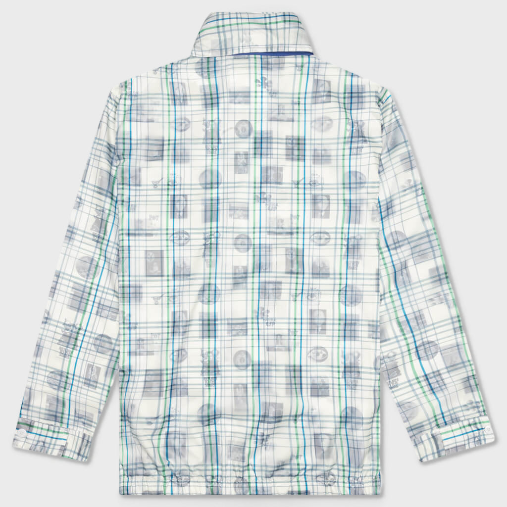 Double Vision Plaid Jacket - Multi