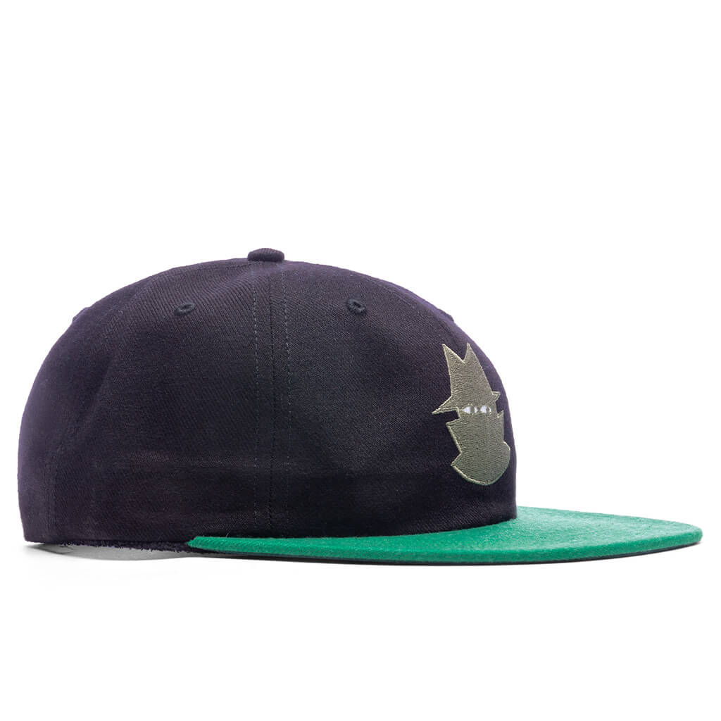 So Far Out 6 Panel - Charcoal/Green