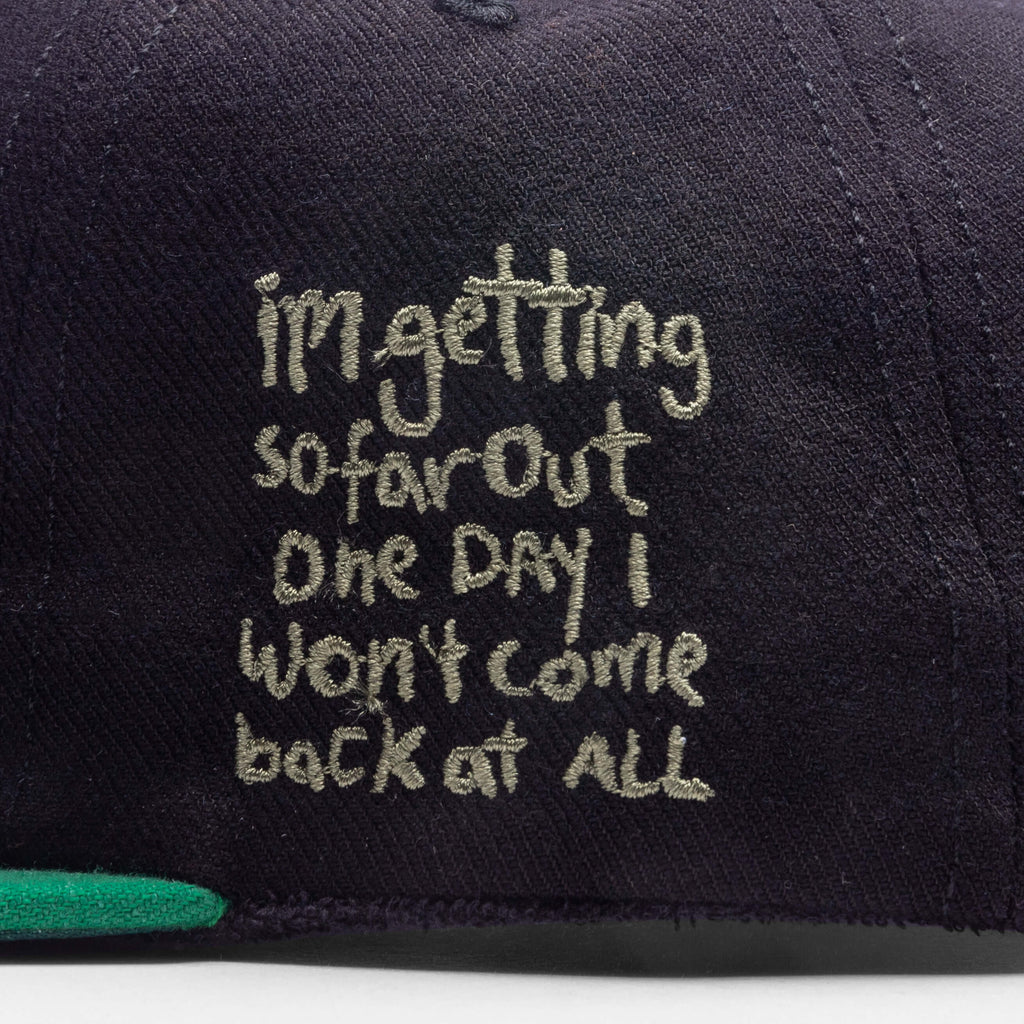 So Far Out 6 Panel - Charcoal/Green