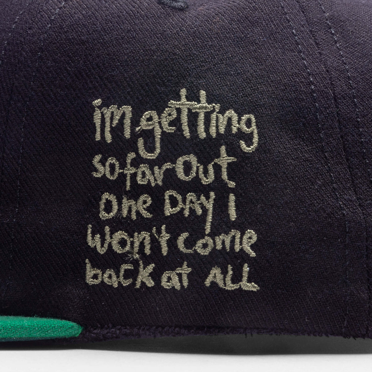 So Far Out 6 Panel - Charcoal/Green