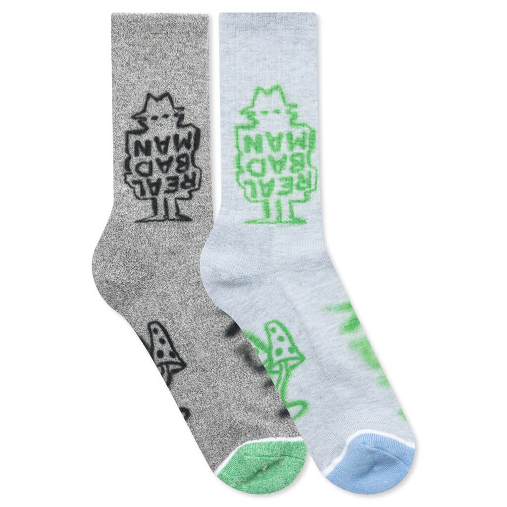 Weed Me Socks 2 Pack - Heather