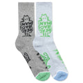 Weed Me Socks 2 Pack - Heather