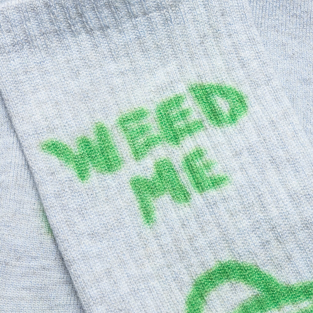 Weed Me Socks 2 Pack - Heather
