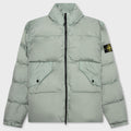 Real Feather Jacket - Sage
