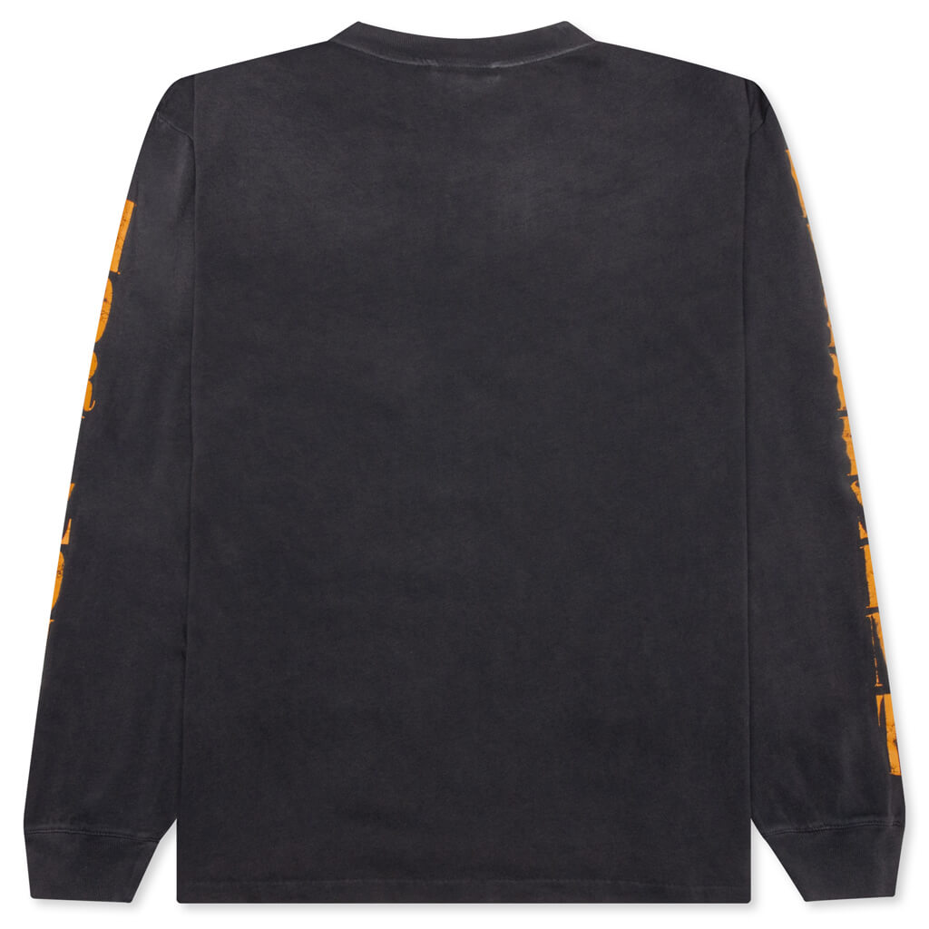 Reborn Long Sleeve T-Shirt - Aged Black