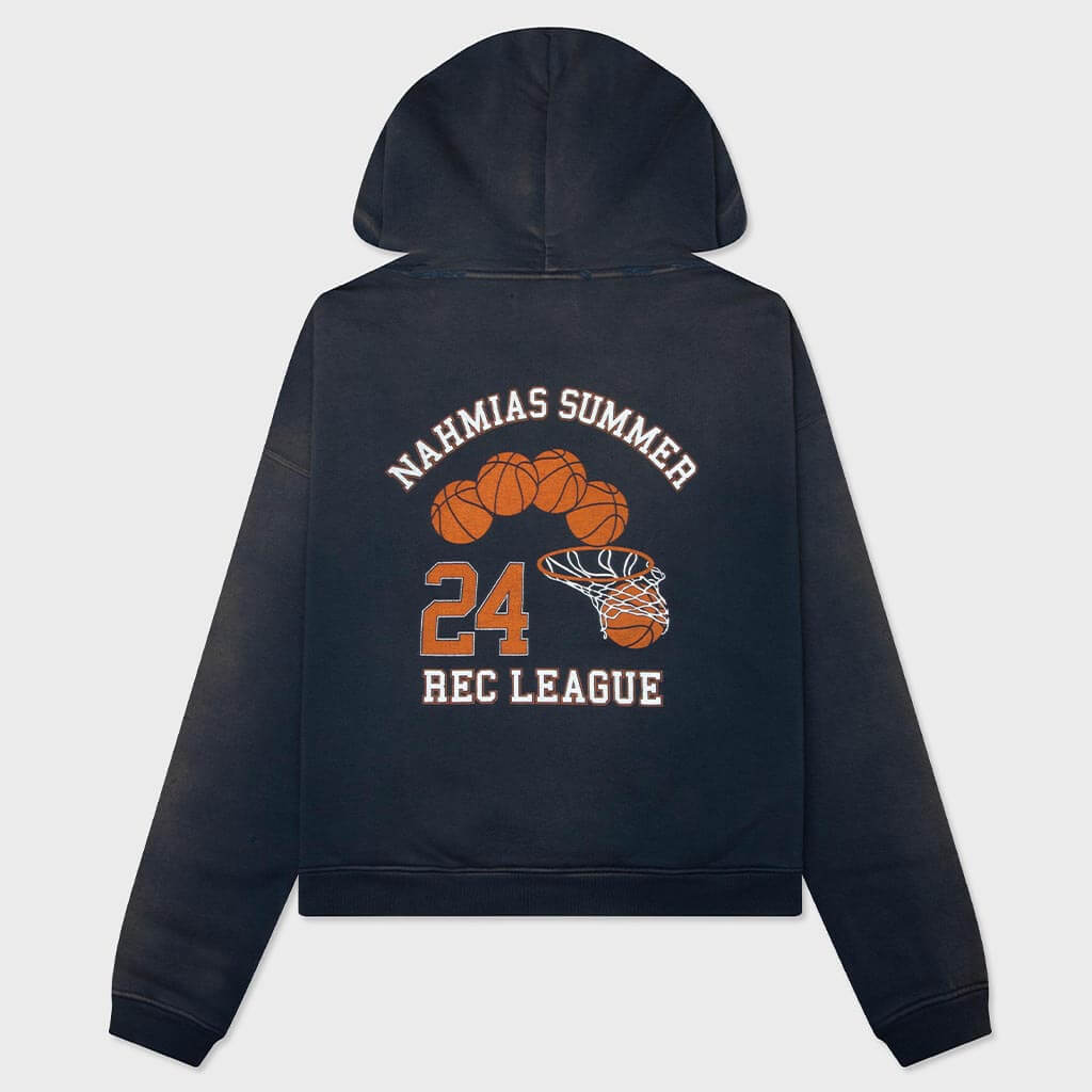 Rec League Classic Hoodie - Thrashed Navy