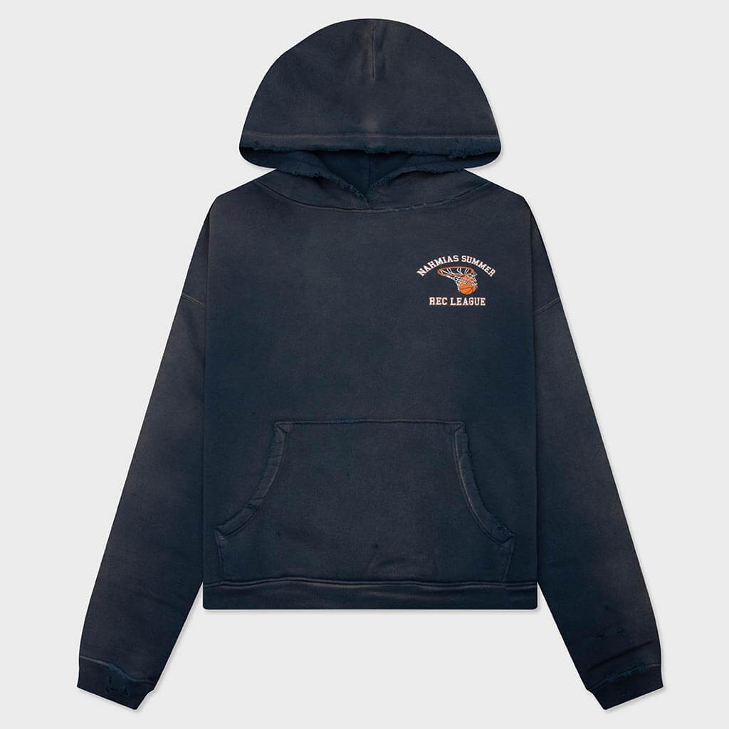 Rec League Classic Hoodie - Thrashed Navy