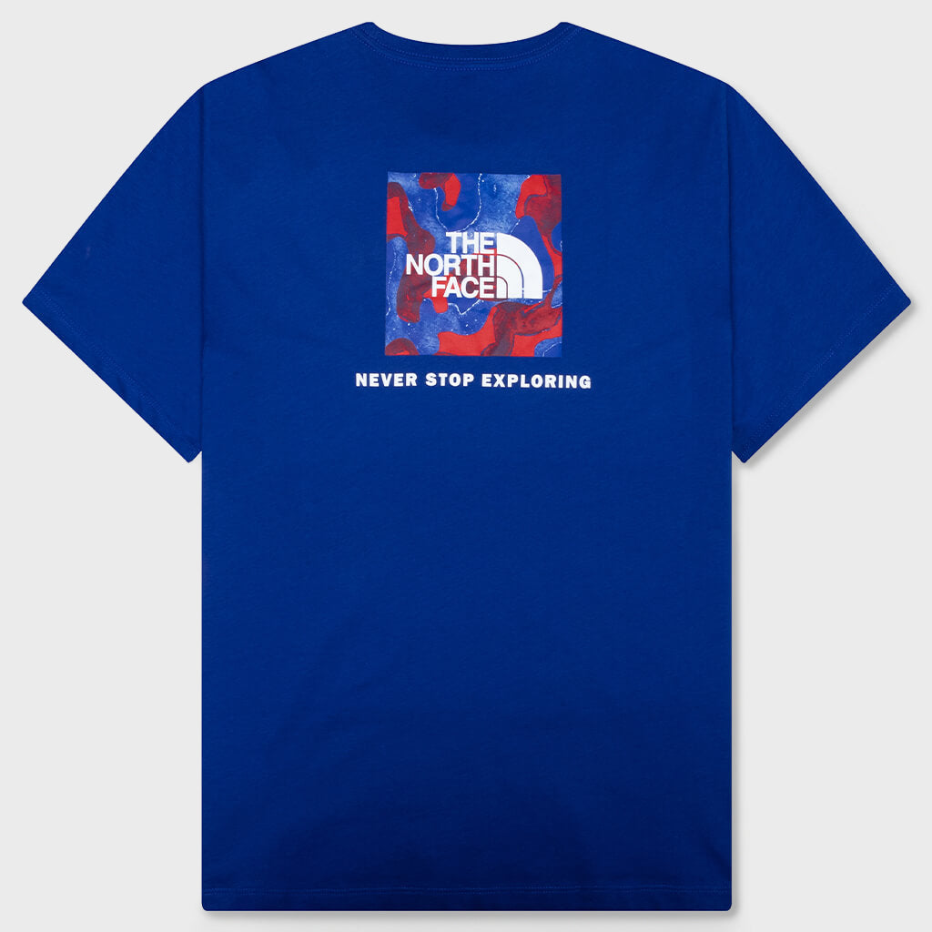 Red White & Blue Regular S/S Tee - Blue