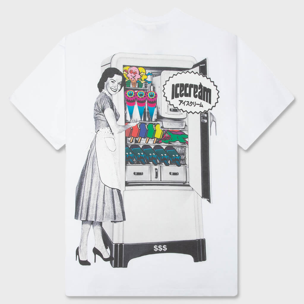 Refrigerator S/S Tee - White