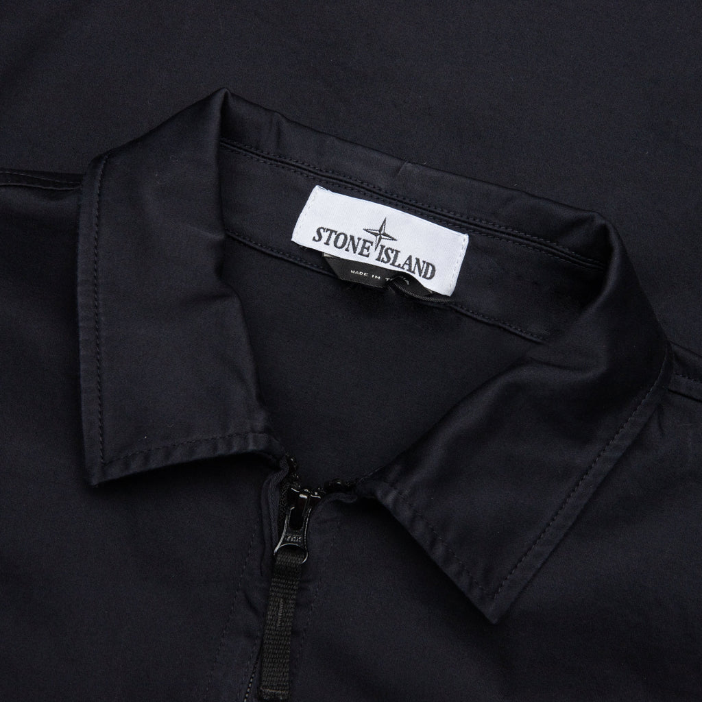 Regular Fit Overshirt - Navy Blue
