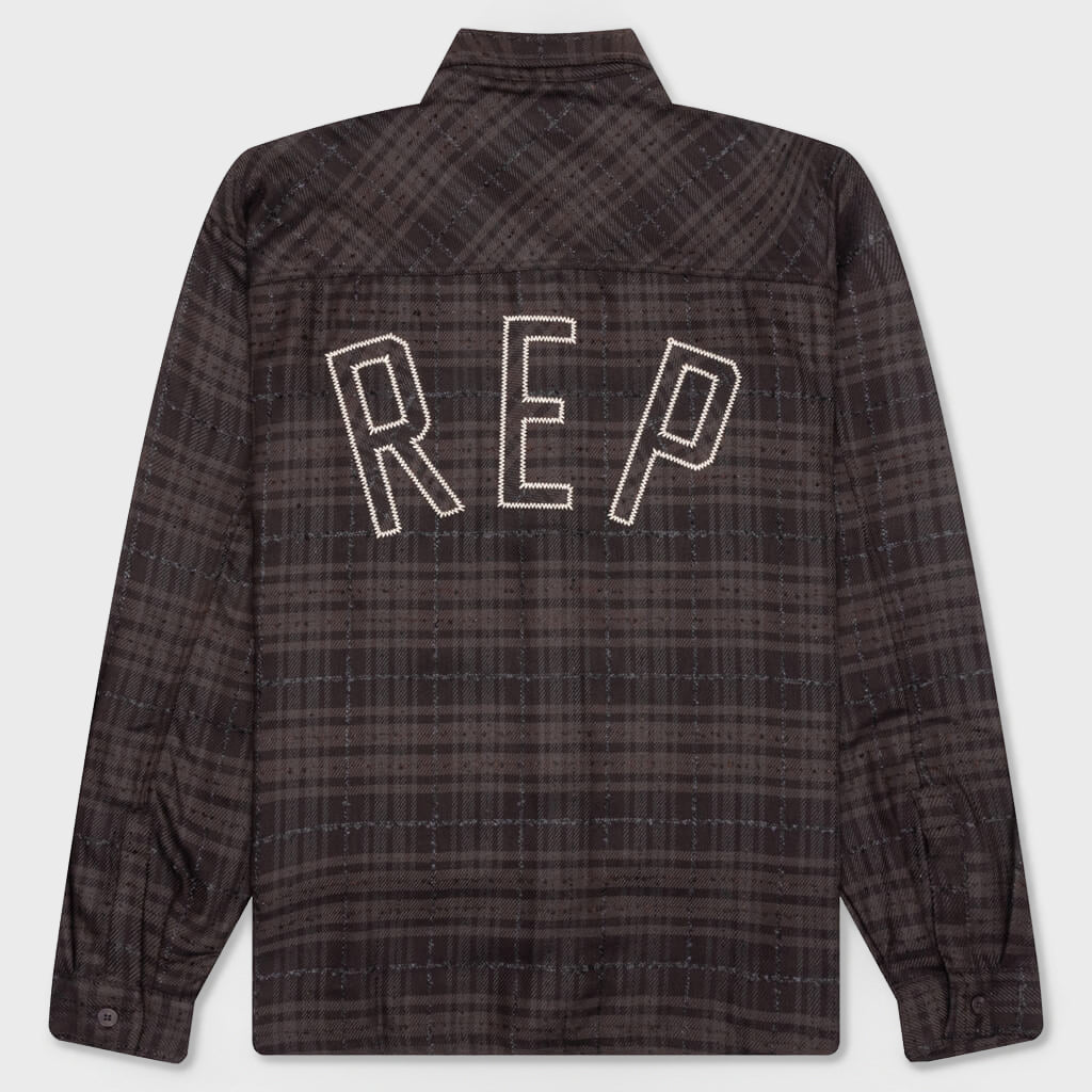 Rep Flannel Shirt - Coffee