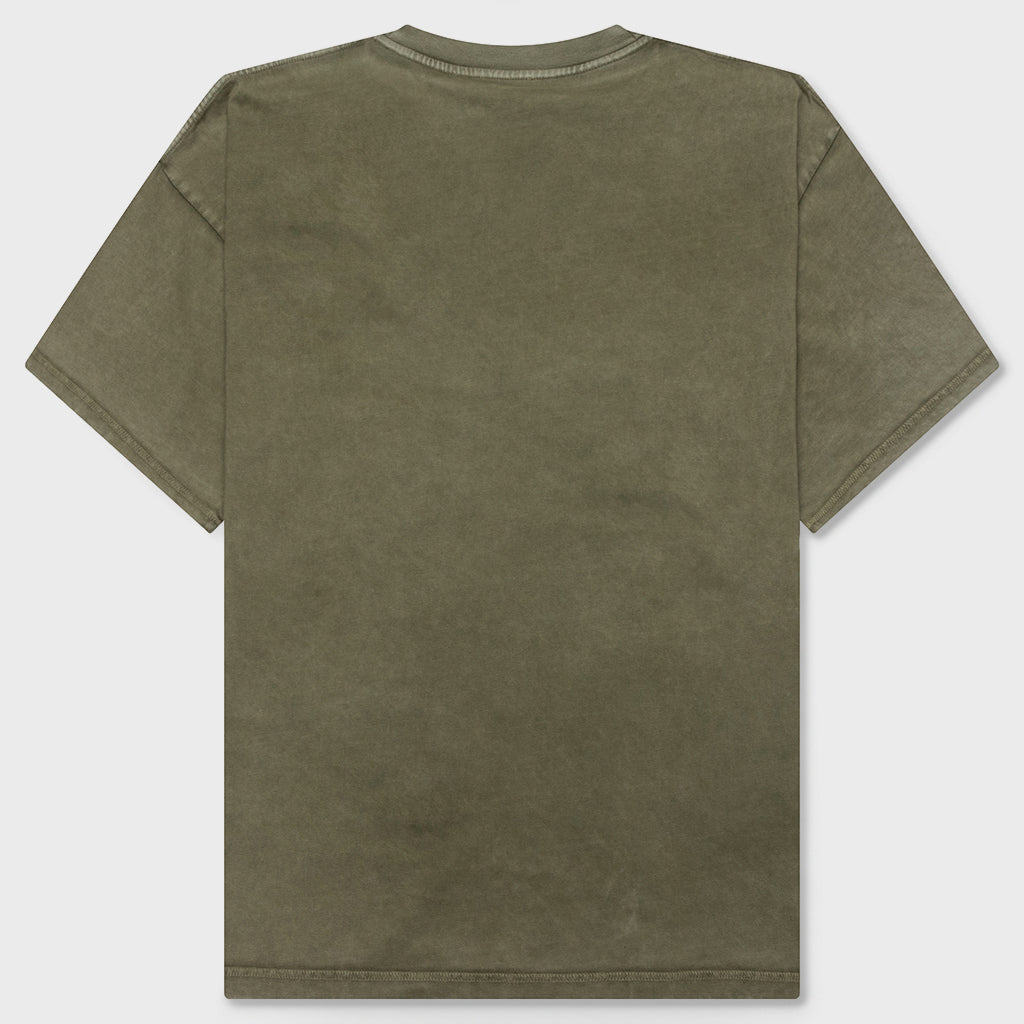 Rep Reverse Applique T-Shirt - Dark Olive