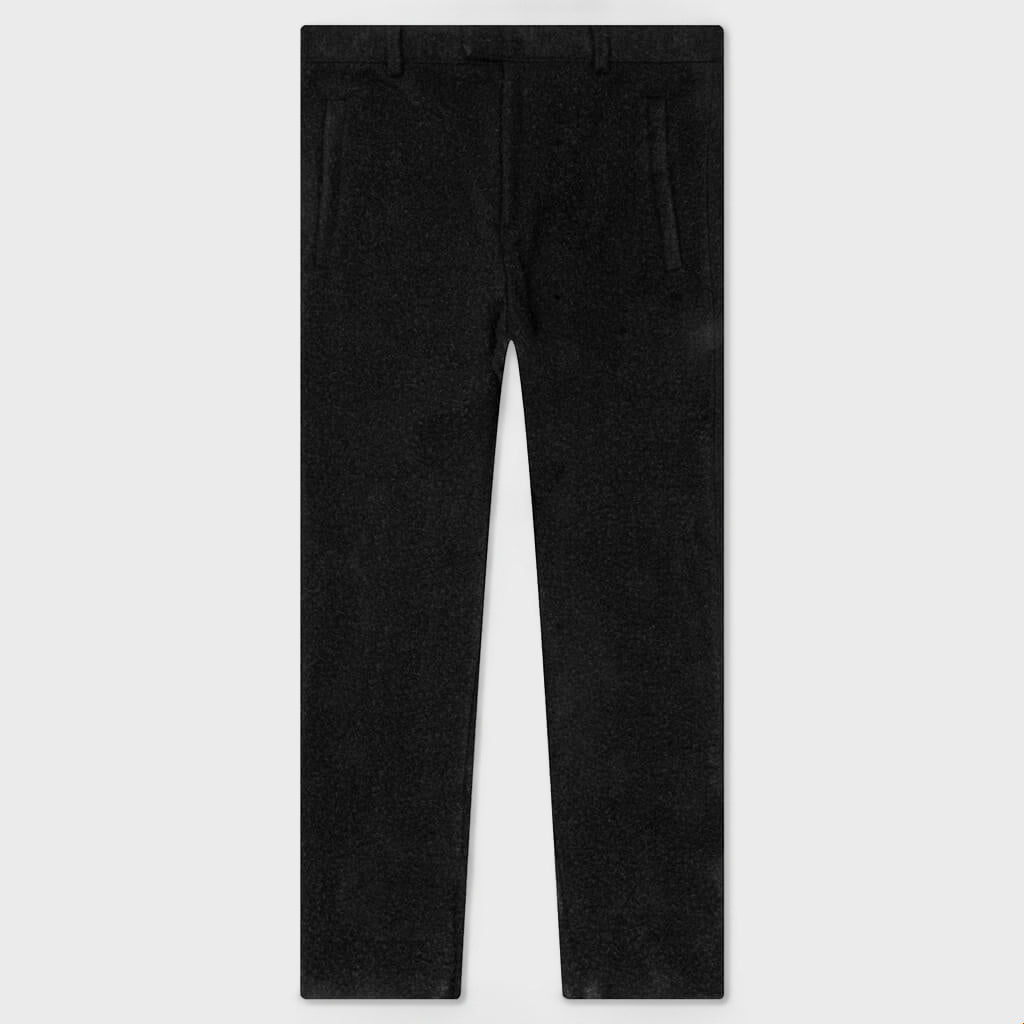 Wool Tailored Pant - Black