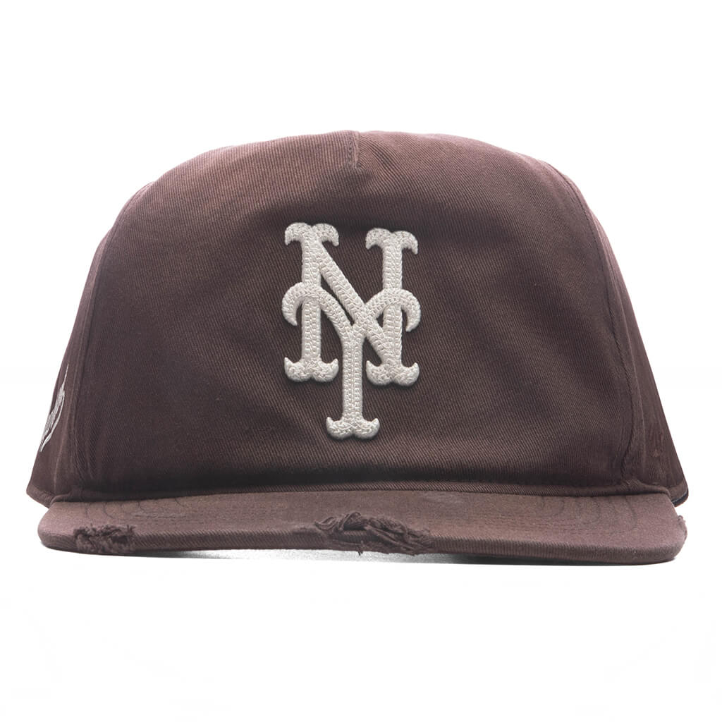 New York Mets Cap - Washed Brown