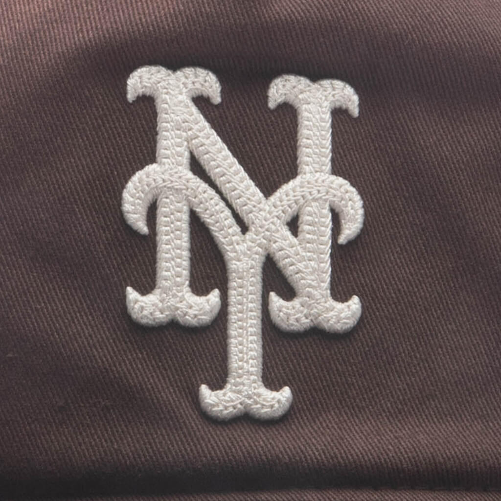 New York Mets Cap - Washed Brown