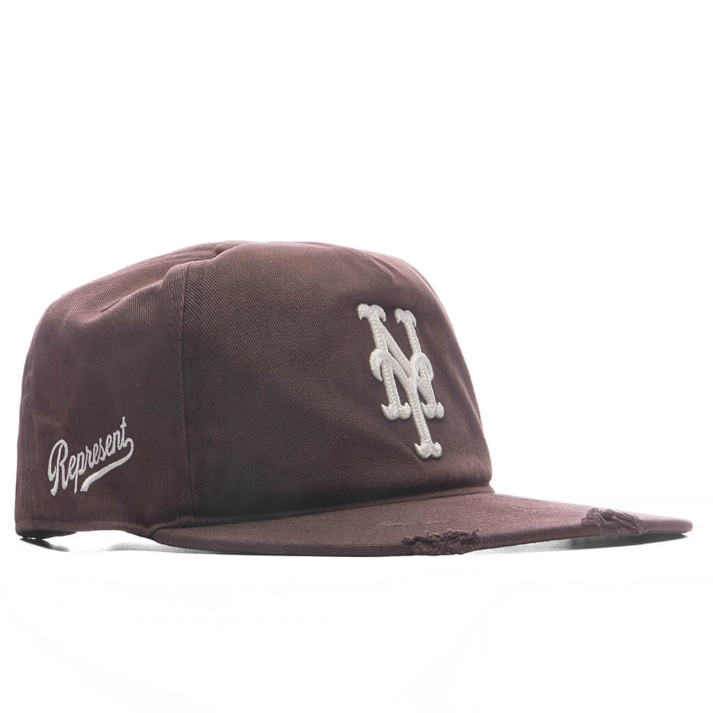 New York Mets Cap - Washed Brown