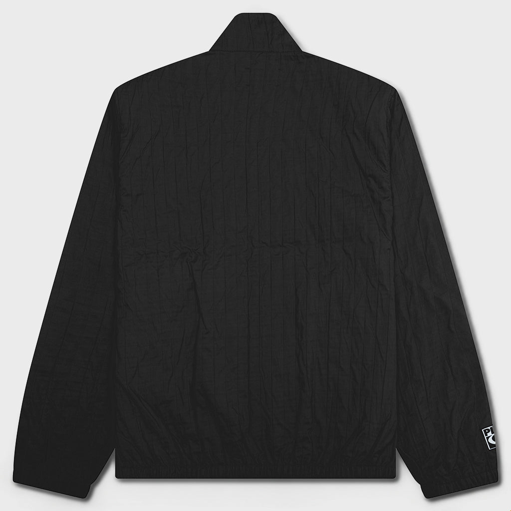 Rescue Pleated Track Jacket - Black