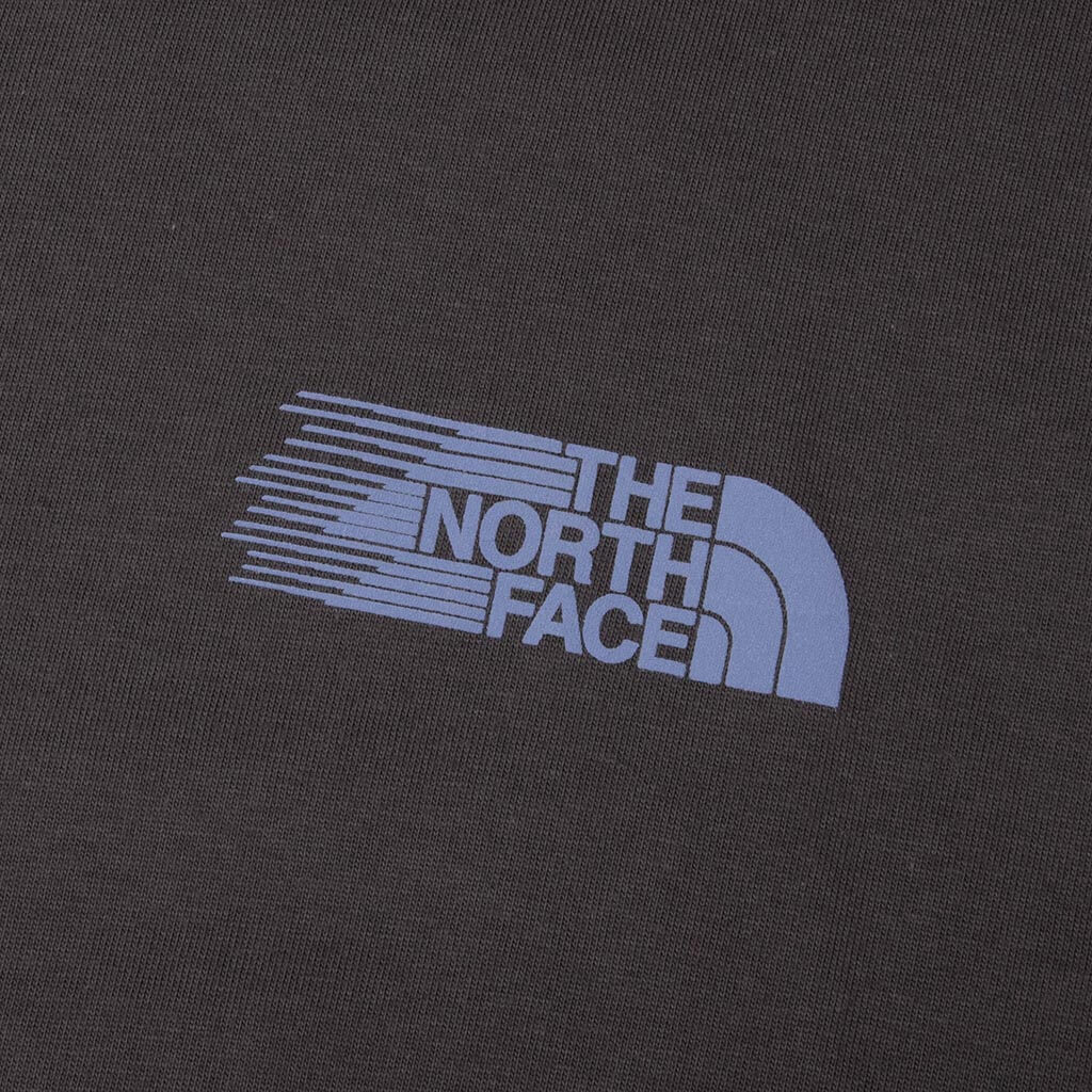 Retro Trail Relaxed Graphic S/S Tee - Anthracite Grey