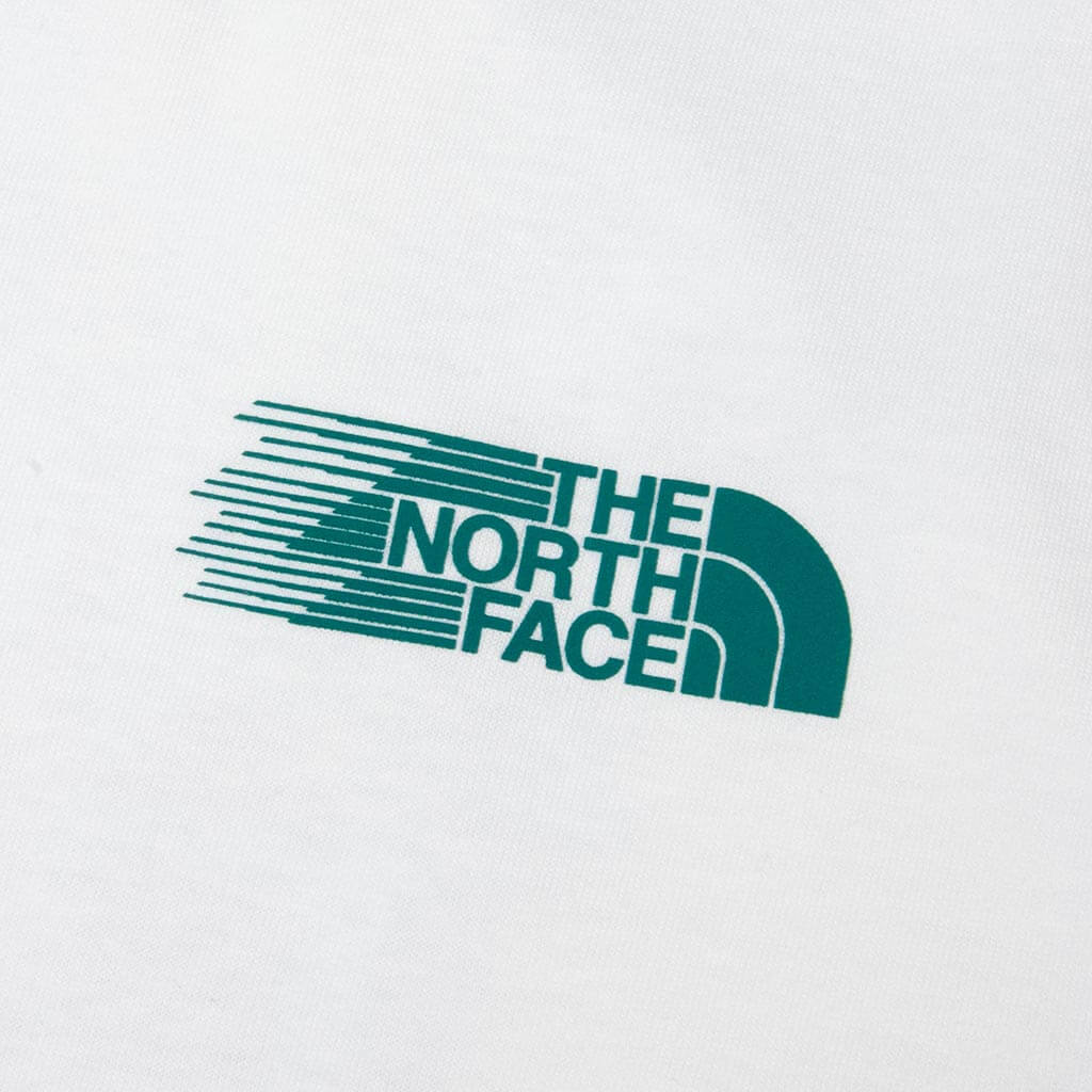 Retro Trail Relaxed Graphic S/S Tee - White