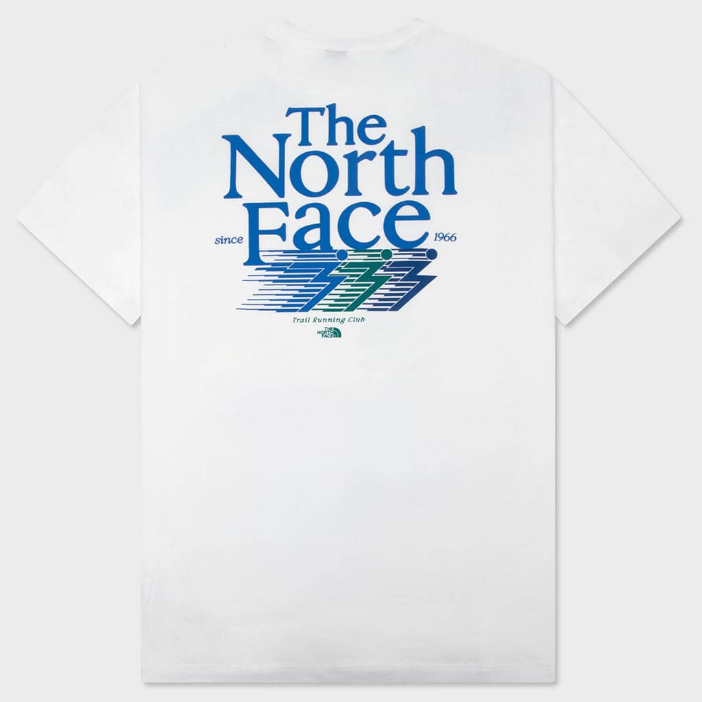 Retro Trail Relaxed Graphic S/S Tee - White