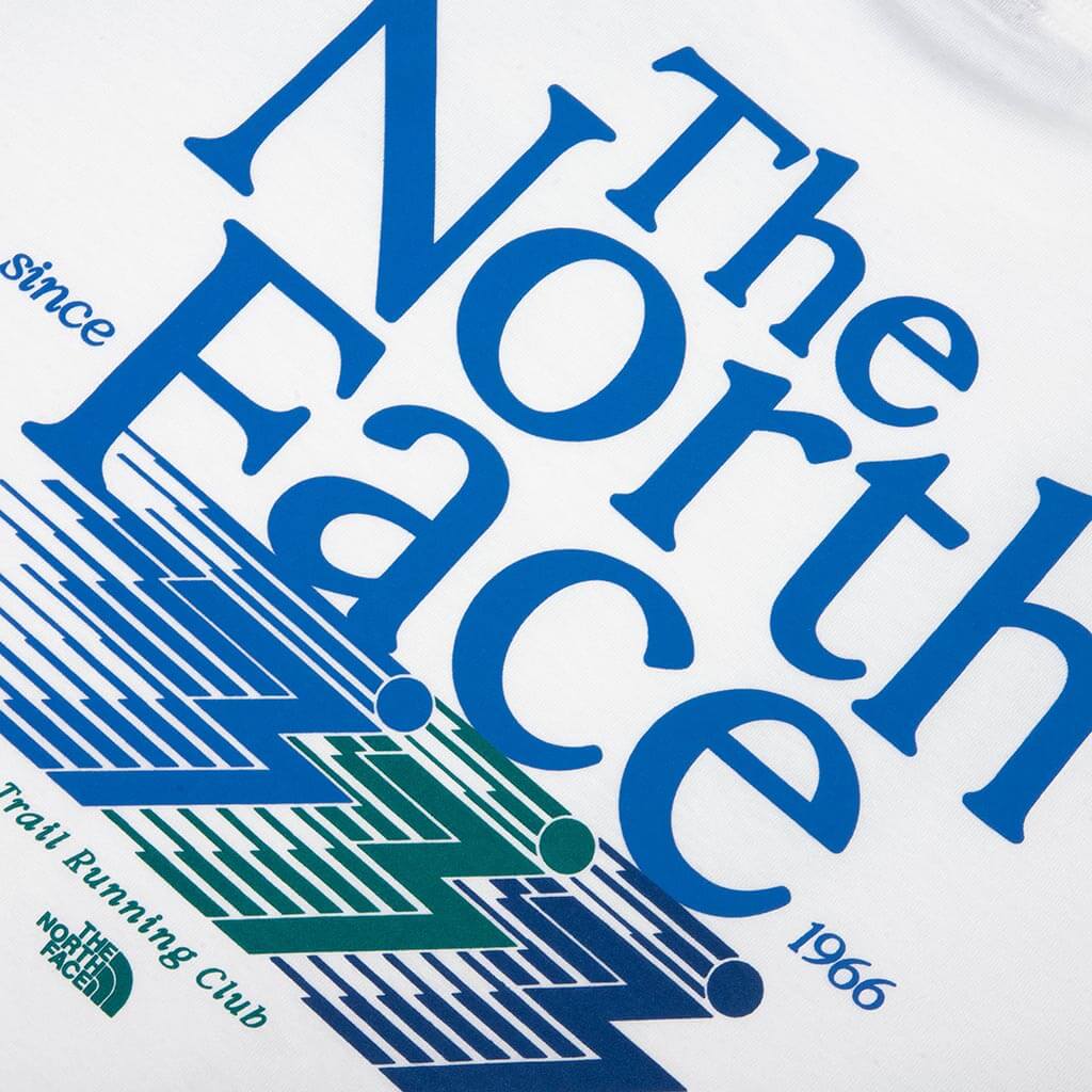 Retro Trail Relaxed Graphic S/S Tee - White