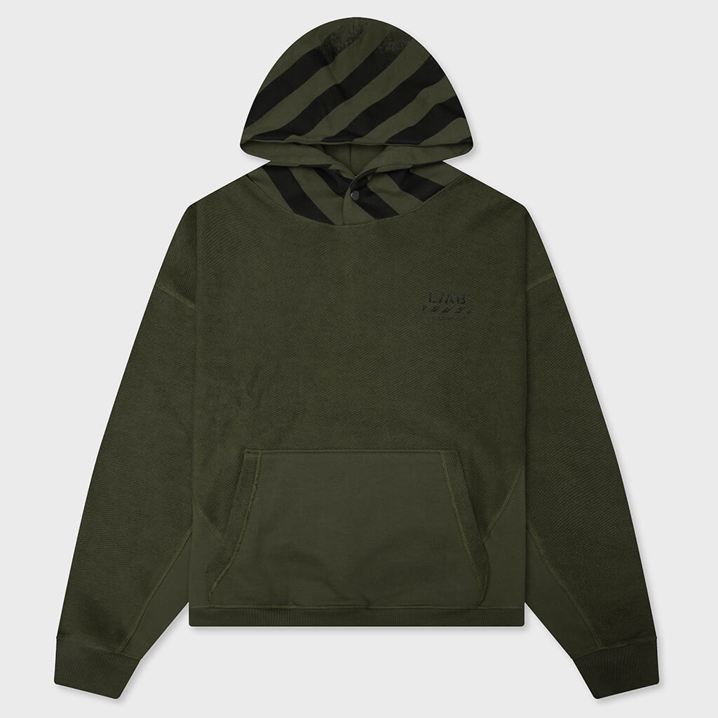 Reverse Hoodie - Winter Moss