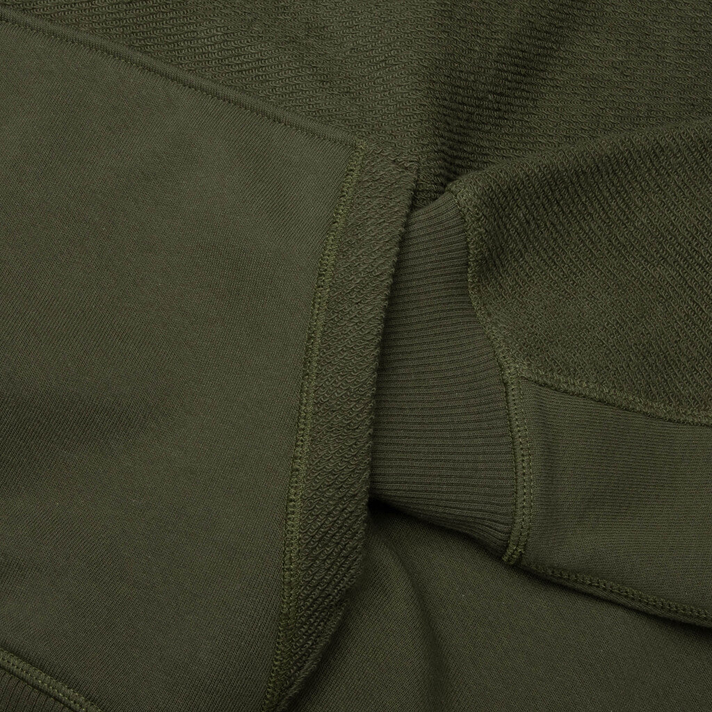 Reverse Hoodie - Winter Moss