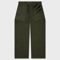 Reverse Open Hem Pant - Winter Moss