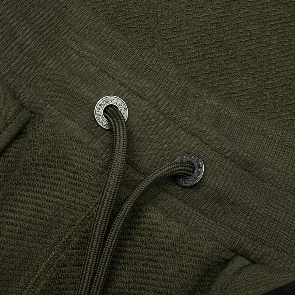 Reverse Open Hem Pant - Winter Moss