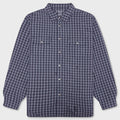 Reversible Padded Shirt - Blue/Grey Check