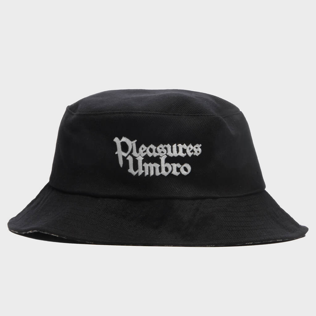 Reversible Bucket Hat - Black