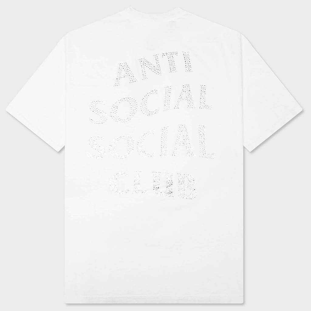 Rhinestone S/S Tee - White
