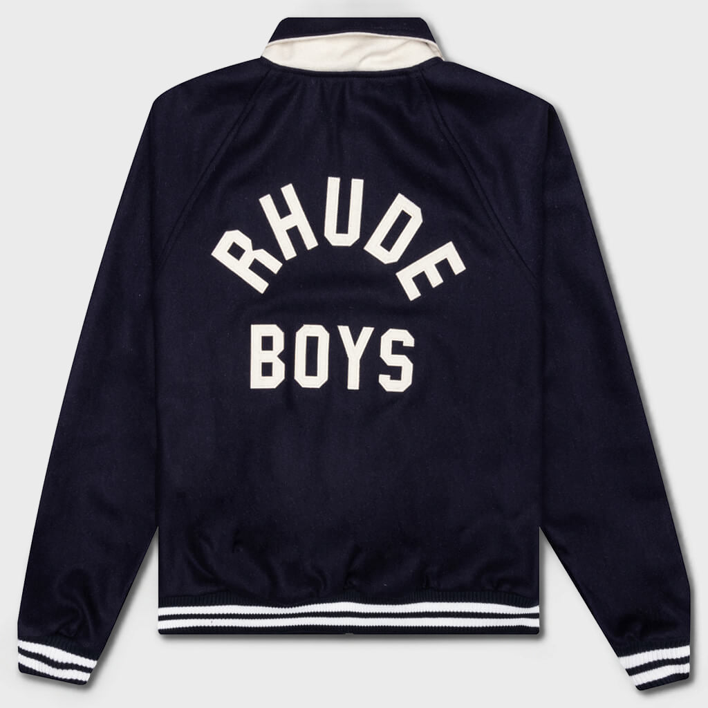 Boys Signature Bomber - Navy