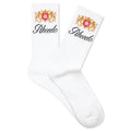 Crest Logo Sock - White/Gold